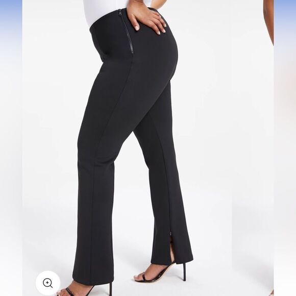 Good American GOOD WAIST SCUBA PANTS Size 7=4XL - Picture 2 of 13